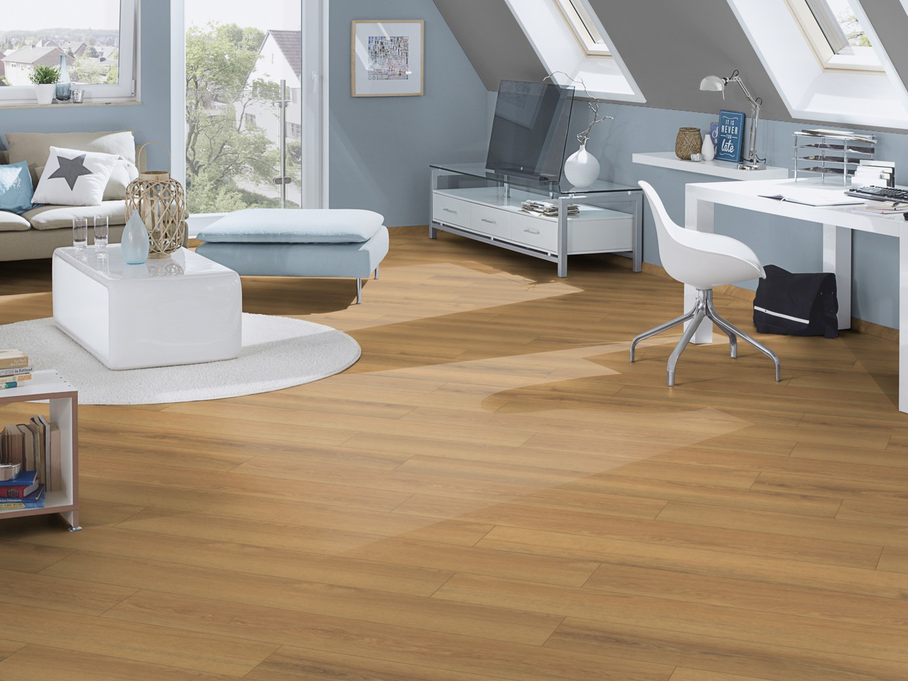 Laminatboden Cottage - Sienna Montreux Oak K649 Landhausdiele mit V4 Fuge 7 mm stark