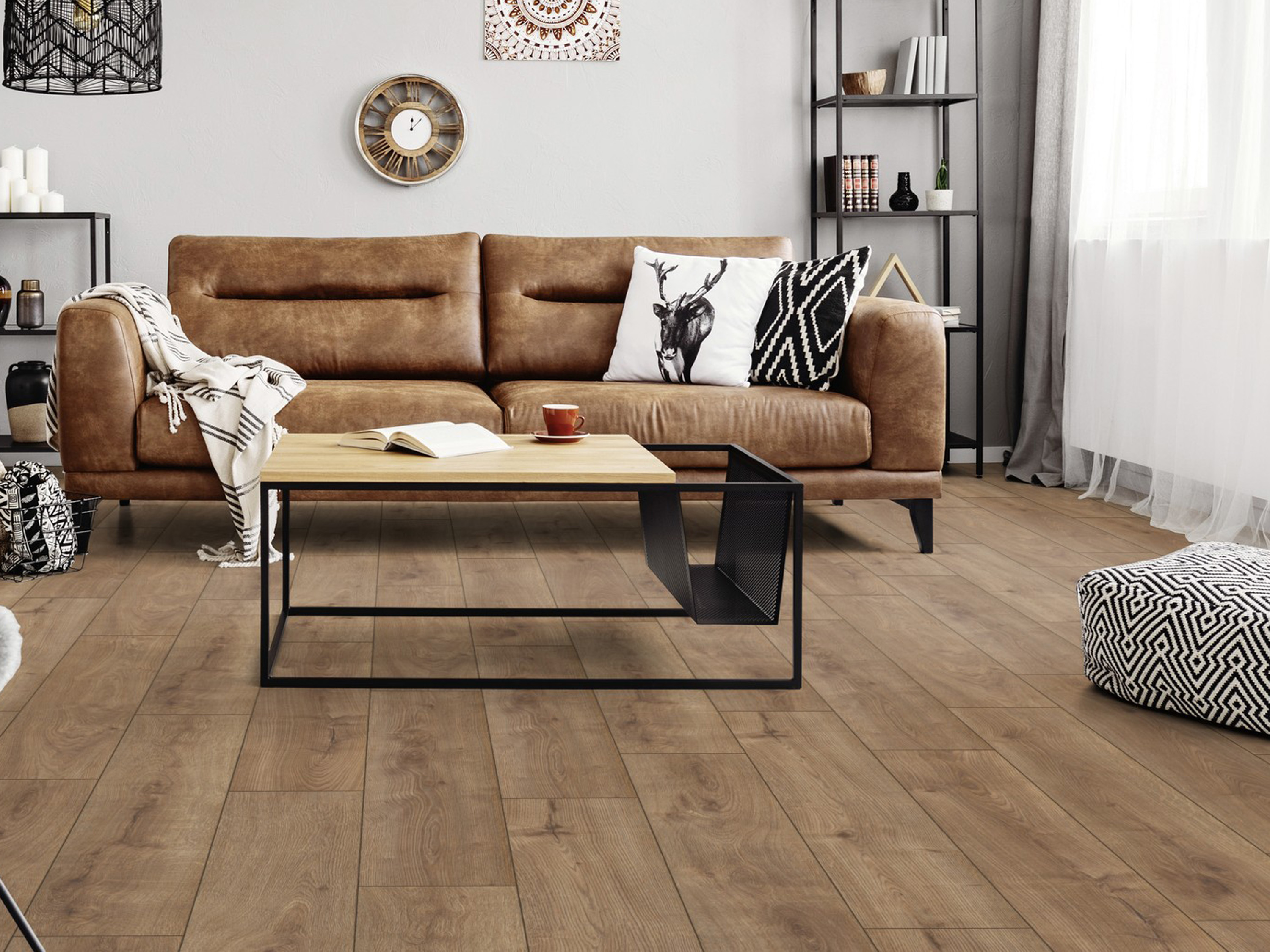 Klick Designboden Hillside Oak K327 Organic Clever Silent 7 mm integr. Trittschalldämmung mit ORCA Technologie