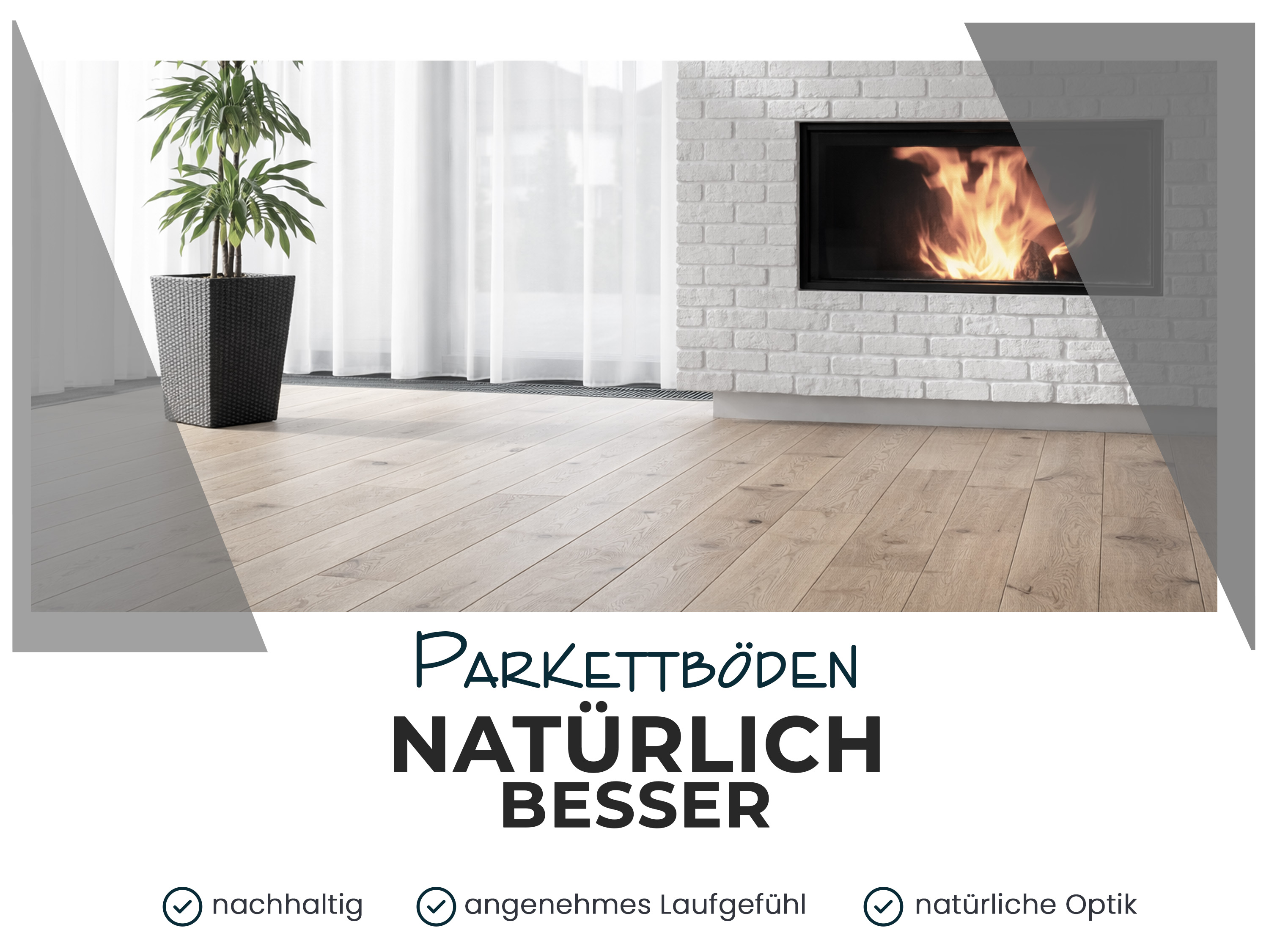 Parkettboden 3-Schicht Landhausdiele Eiche Rustikal Parkett gebürstet RUBIO R326a Smoke 5% endgeölt