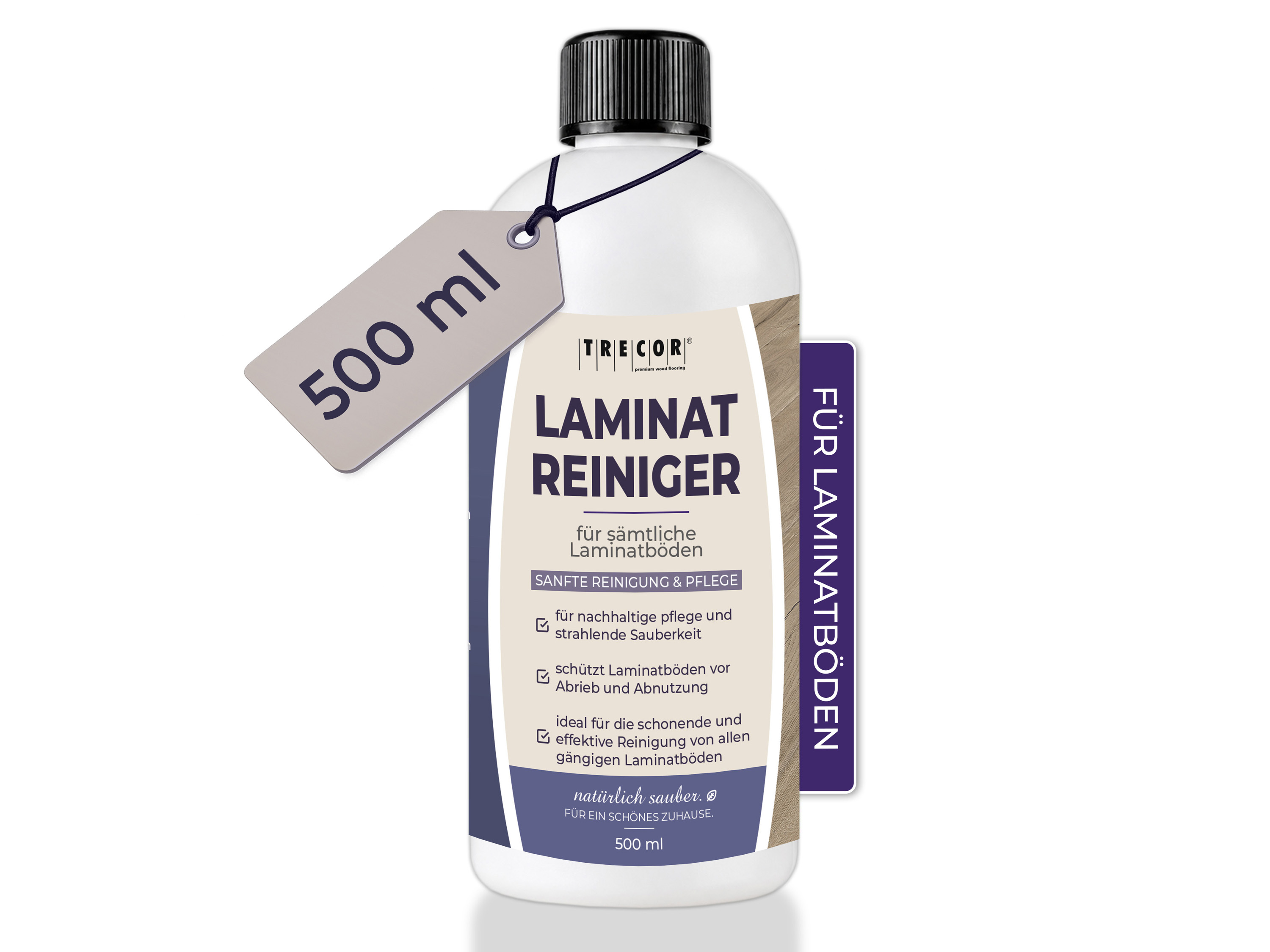 TRECOR® Laminatboden Reinigungsmittel mit starker Reinigungskraft für Laminatböden