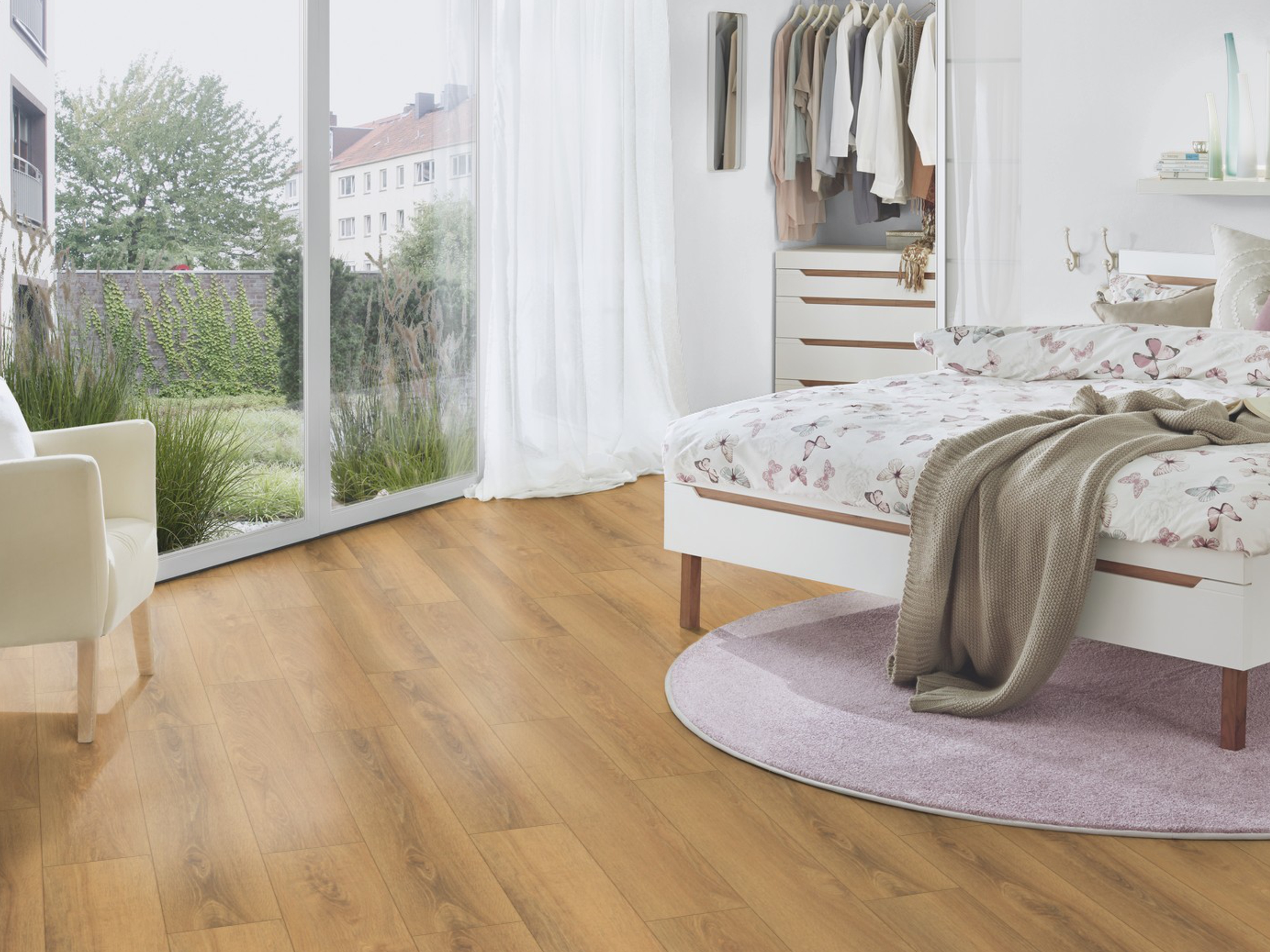 Laminatboden Cottage - Sienna Montreux Oak K649 Landhausdiele mit V4 Fuge 7 mm stark