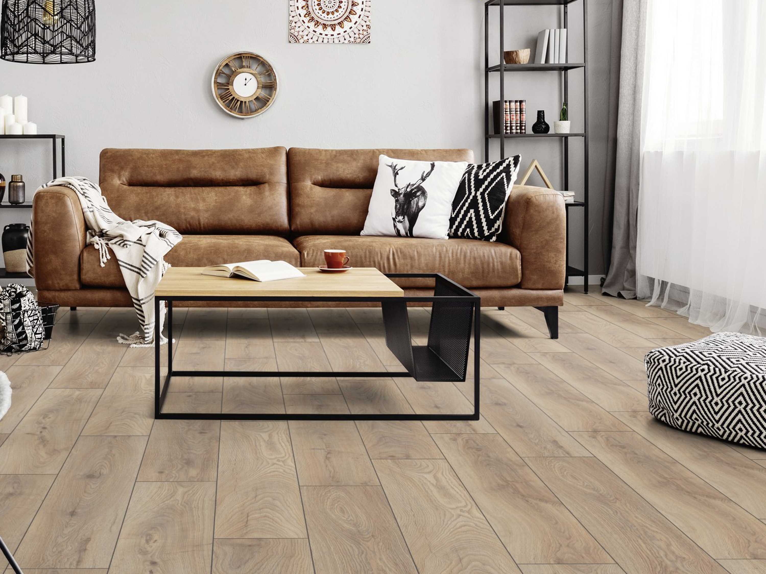 Klick Designboden Ashland Oak K452 Organic Clever Silent 7 mm mit integr. Trittschalldämmung + ORCA Technologie
