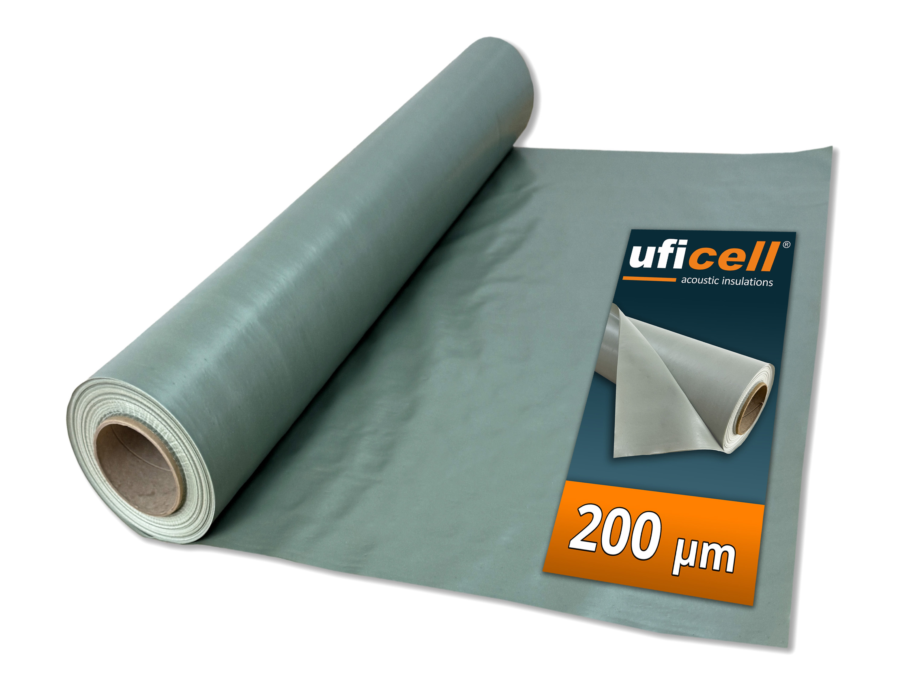 uficell® PE-Baufolie, Abdeckfolie, Estrichfolie - transluzent 200my