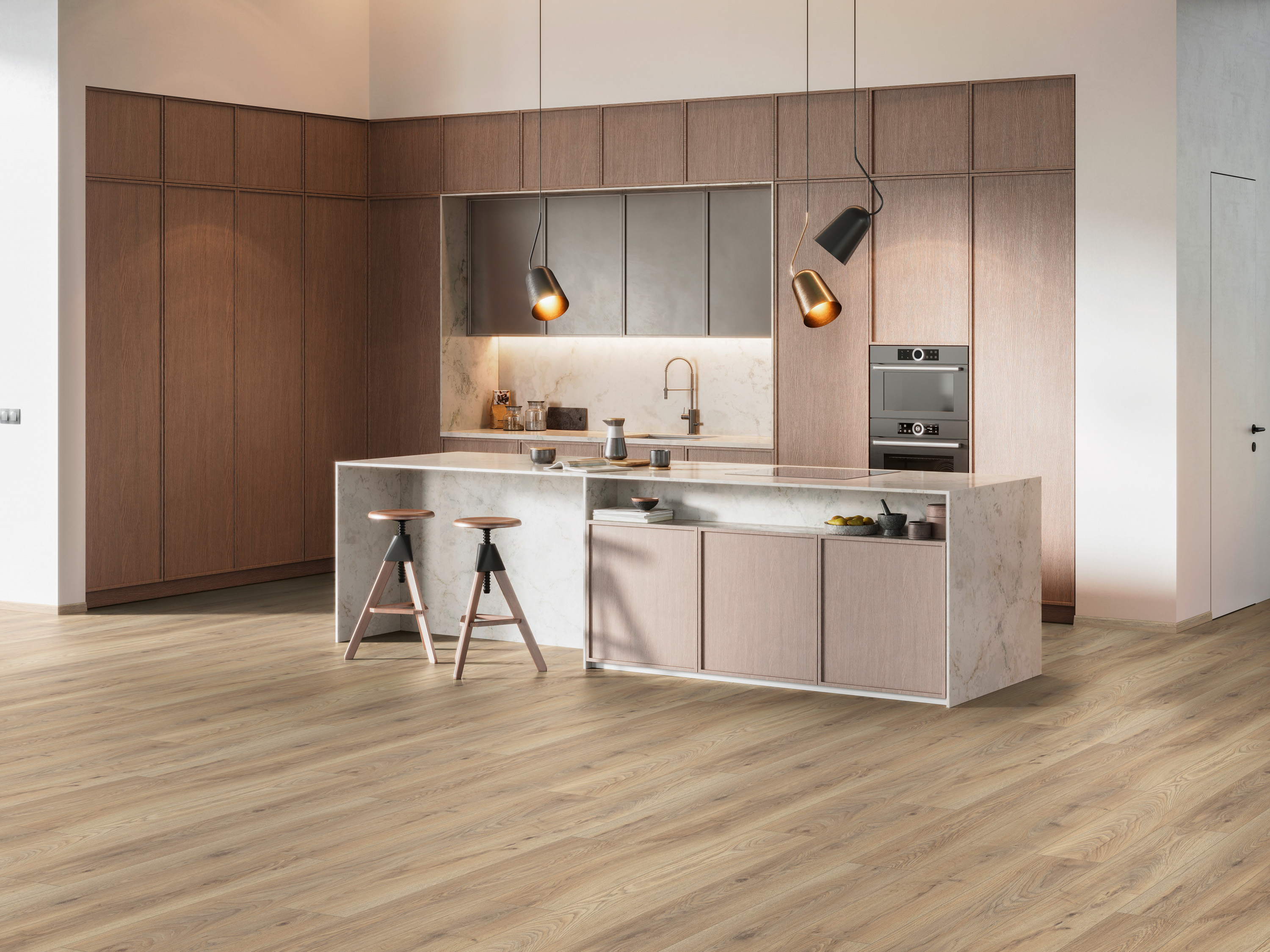 Klick Designboden Ashland Oak K452 Organic Clever Silent 7 mm mit integr. Trittschalldämmung + ORCA Technologie
